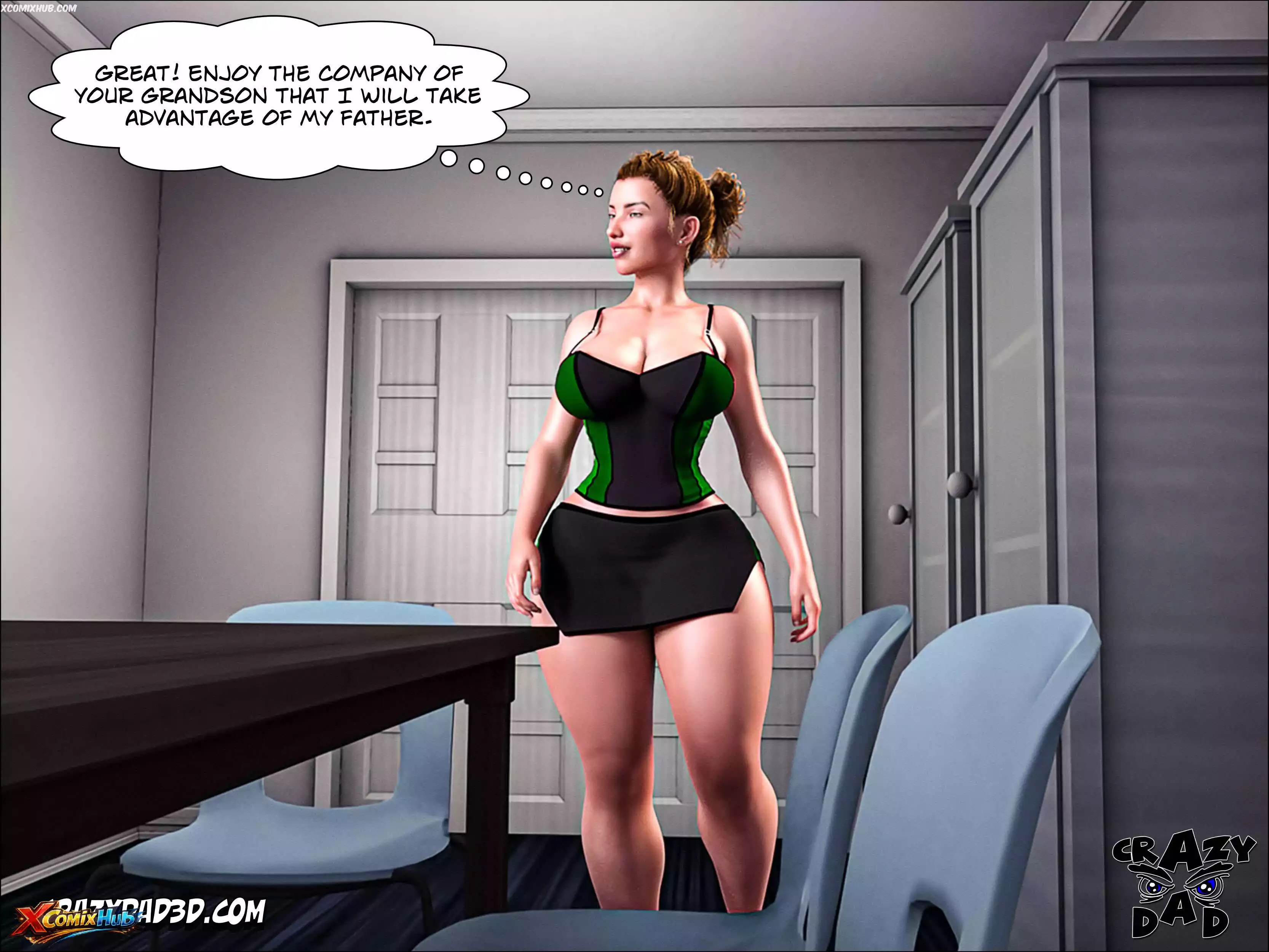 Father In Law At Home Chapter 18 Crazydad3d 051 Comic Page 51